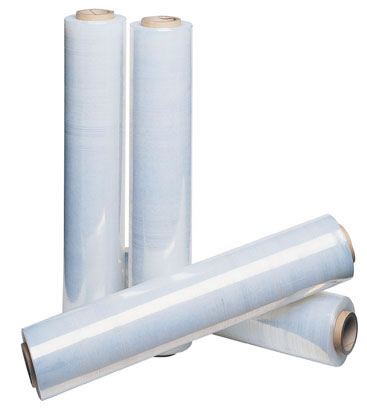 60 x Rolls of Clear Pallet Stretch Shrink Wrap 400mm, 17mu